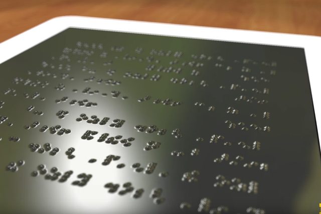 braille tablet