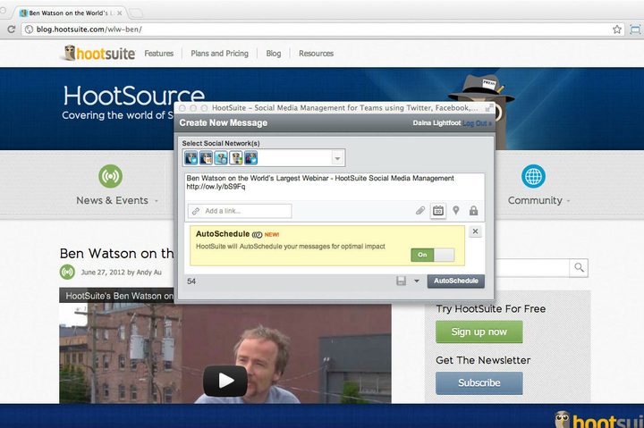 Hootlet for Hootsuite
