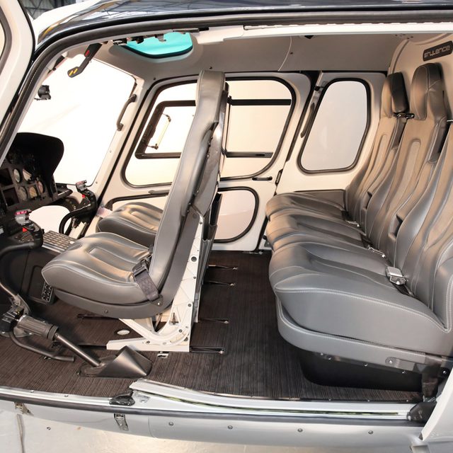 h125 helictoper interior