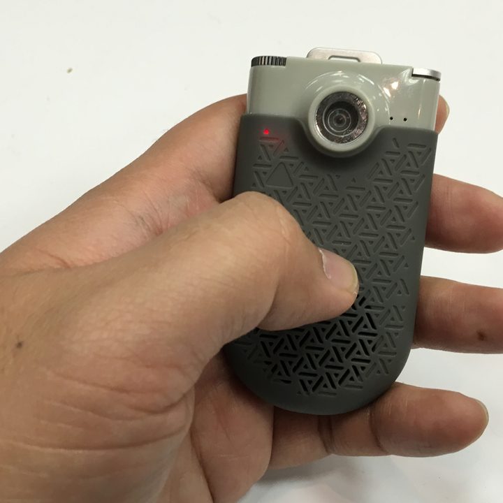 zagg now cam is a pocket camcorder that doubles as mini bluetooth speaker inhand 1