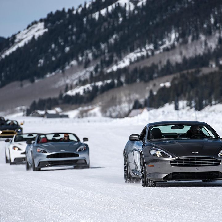 2016 aston martin on ice first drive 03 am track
