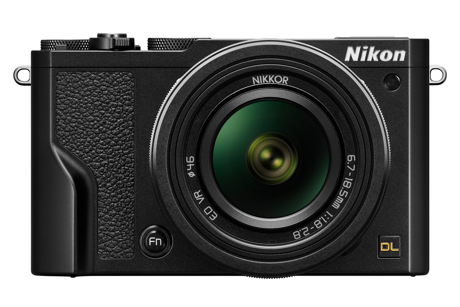 nikon dl series premium cameras 18 50 front