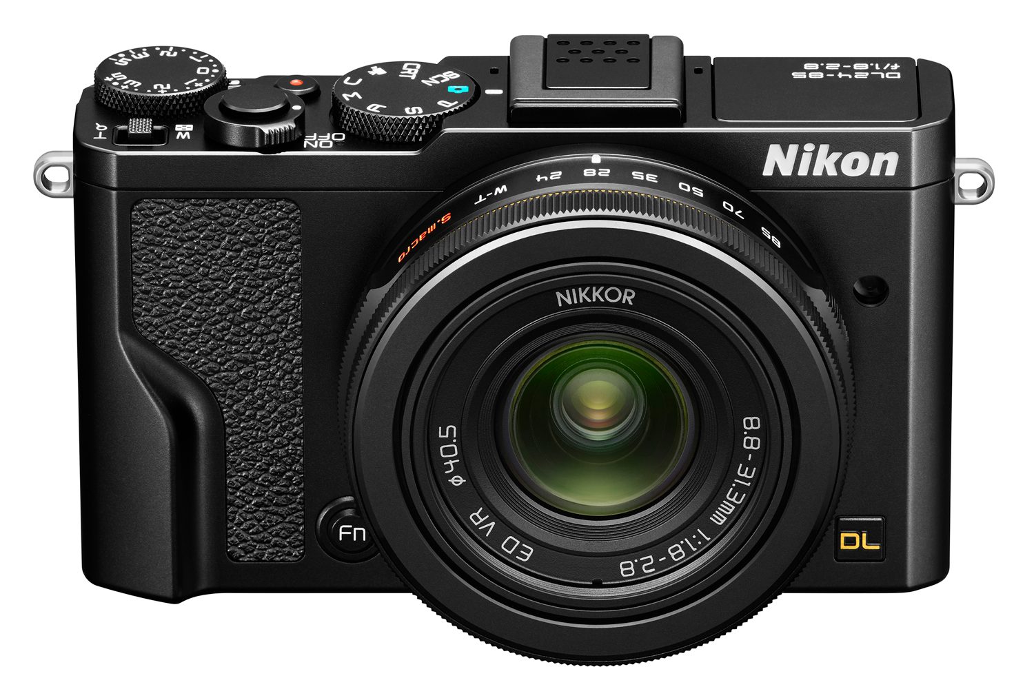 nikon dl series premium cameras 24 85 bk fronttop