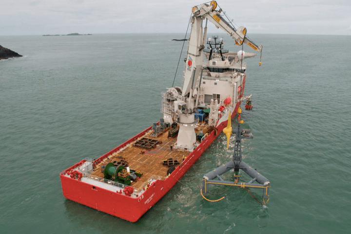 DeltaStream demonstration system tidal generator energy