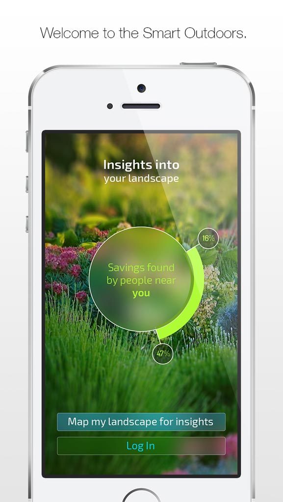 etwaters unity app shows you if are overwatering your lawn etwater screenshot