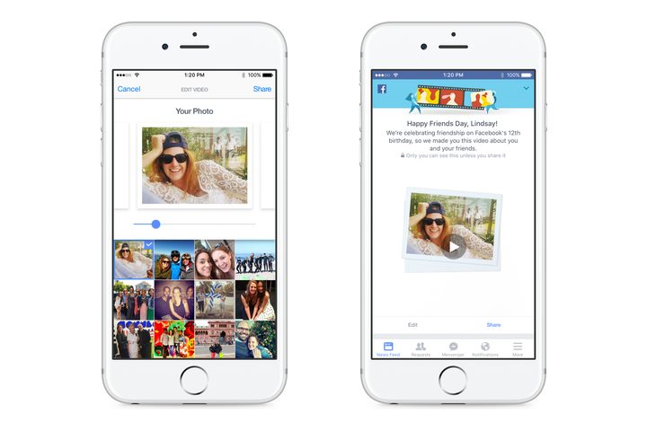Facebook Friends Day Video