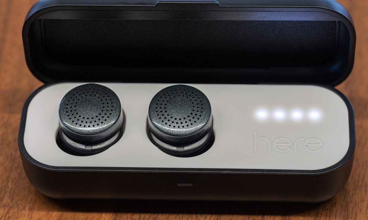 here active listening system hands on earbuds caseopen2v2