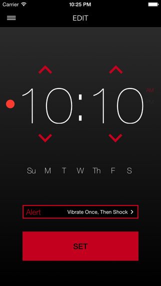 pavlok shocking alarm clock app ios 001
