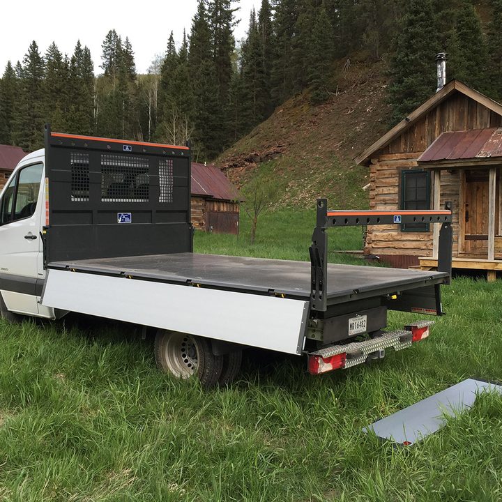 mercedes bexz sprinter extreme scattolini scattomaax tipper bed on a stock cab chassis 1109