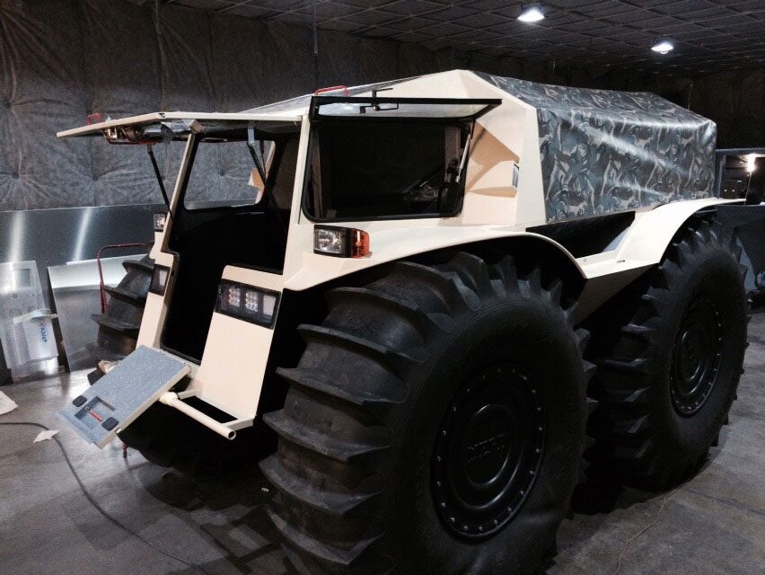 russian sherp atv self inflating tires 0005