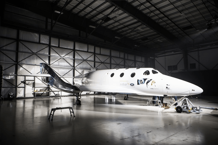 Virgin Galactic's new SpaceShipTwo