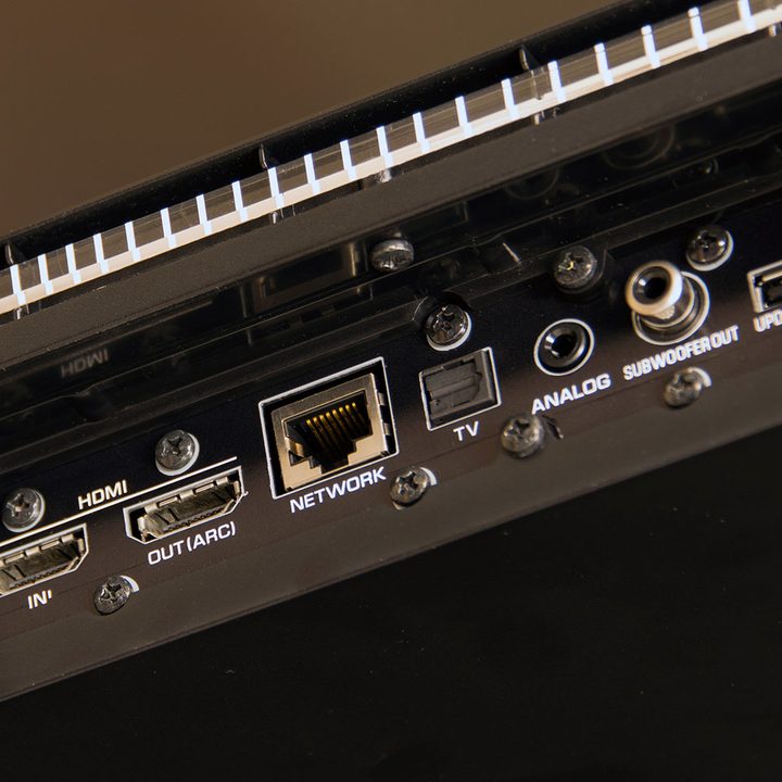 hands on yamaha musiccast ysp 1600 back jacks