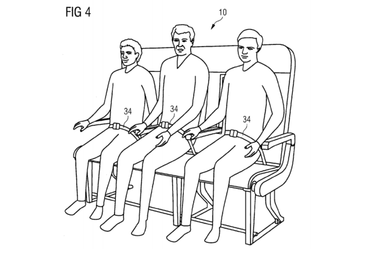 airbus - bench seat patent 2