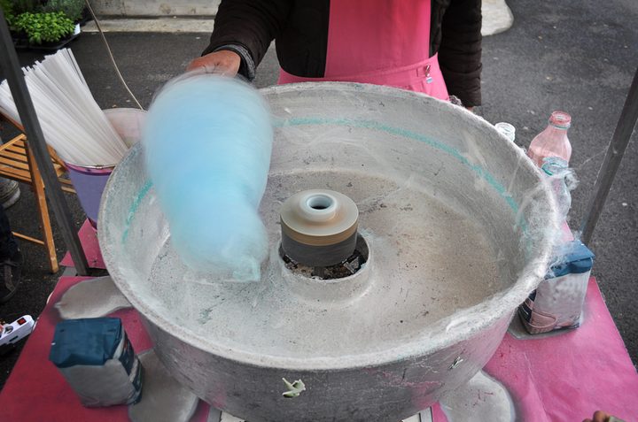 cotton candy blue