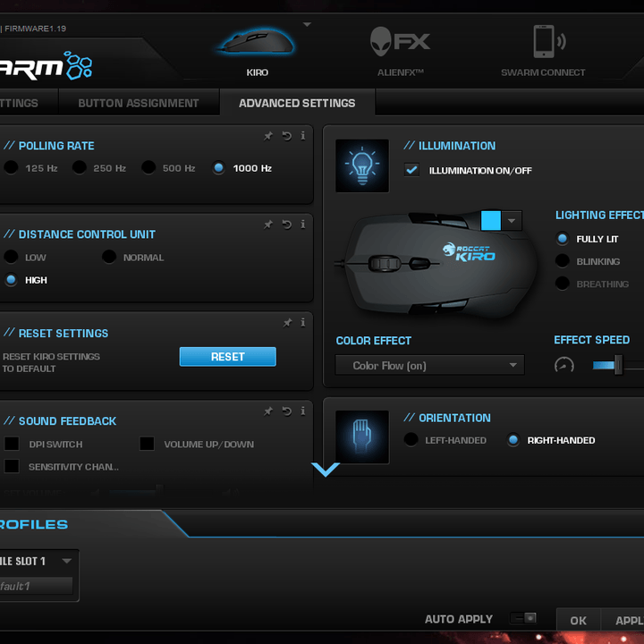 roccat kiro review software 3