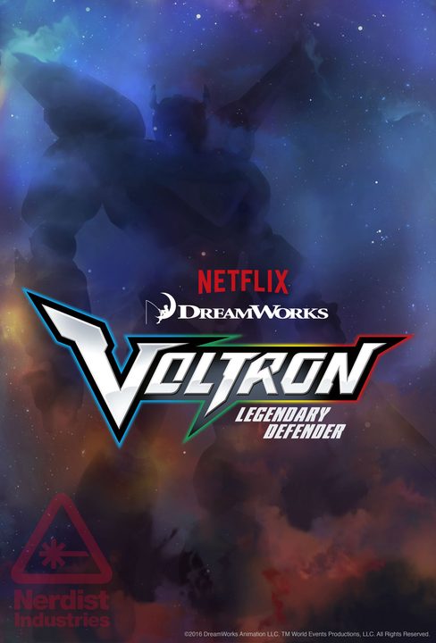 voltron title logo netflix