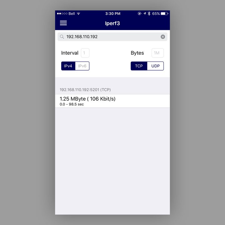 Moving the router: Test App