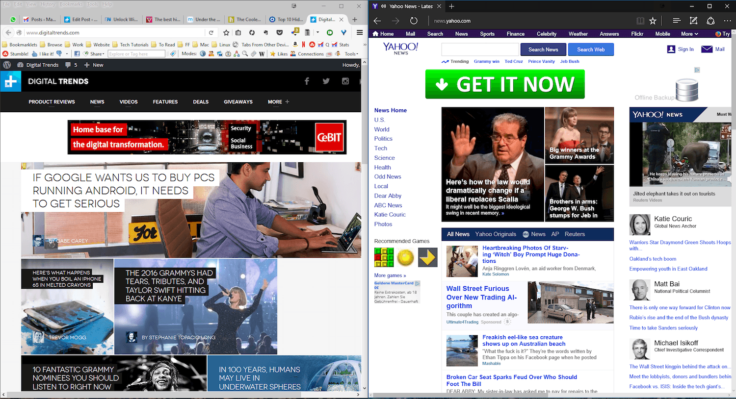 windows 10 windows snapping