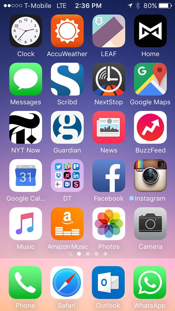 apple iphone se review screesnhot apps