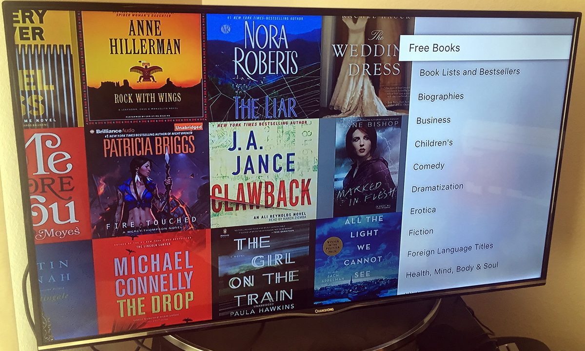 audiobookscom apple tv hands on audiobooks com for 2393