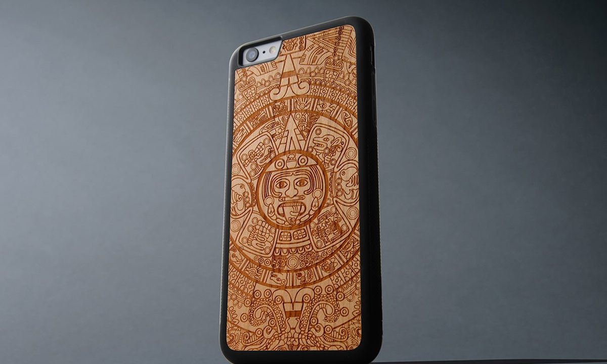 Carved Traveler Wood Case