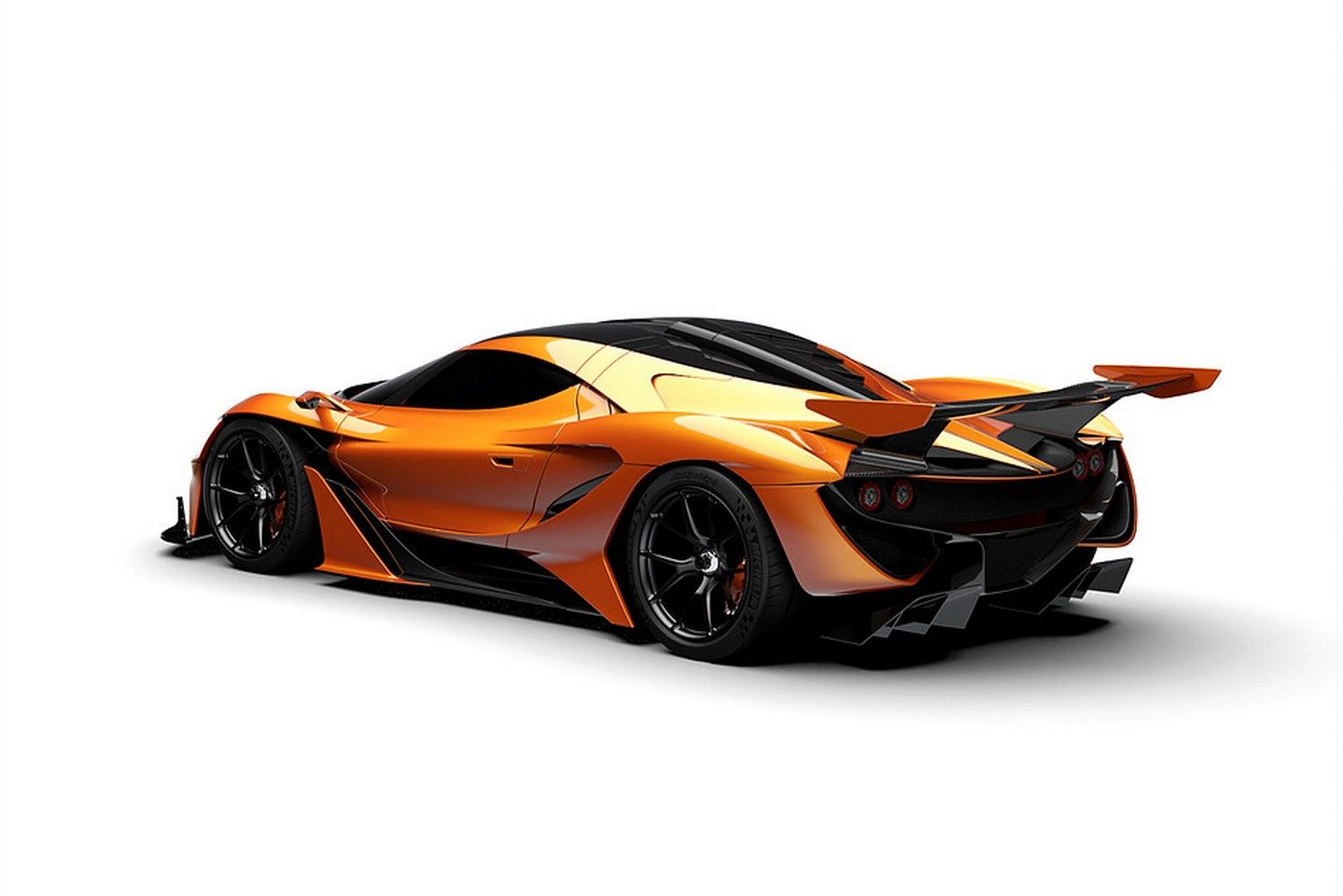 Gumpert Apollo Arrow rear angle