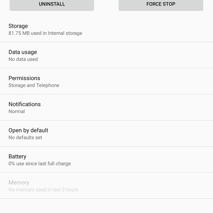 Marshmallow App Permissions