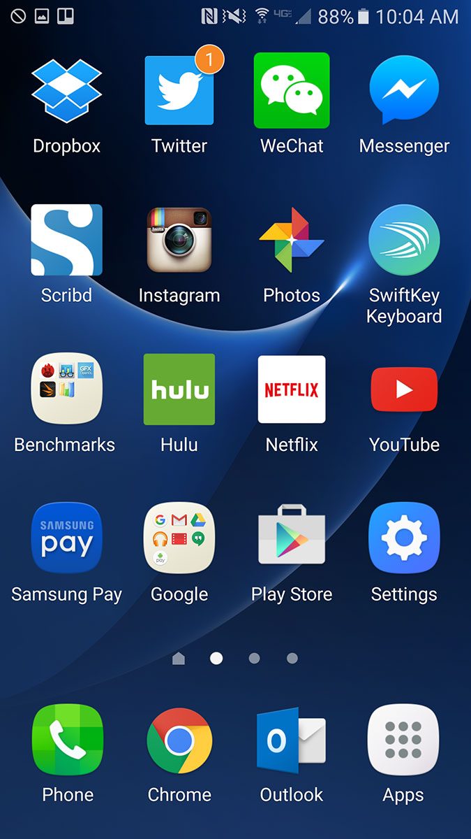 Samsung Galaxy S7 Edge Screenshots