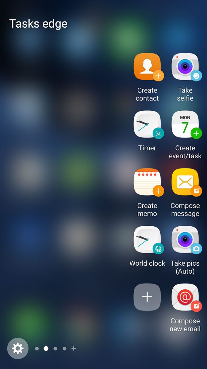 Samsung Galaxy S7 Edge Screenshots