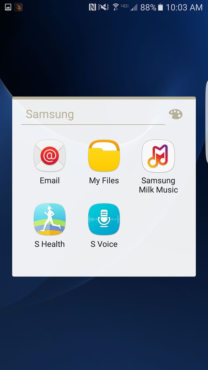 Samsung Galaxy S7 Edge Screenshots