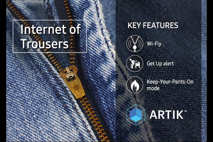Samsung Internet of Trousers