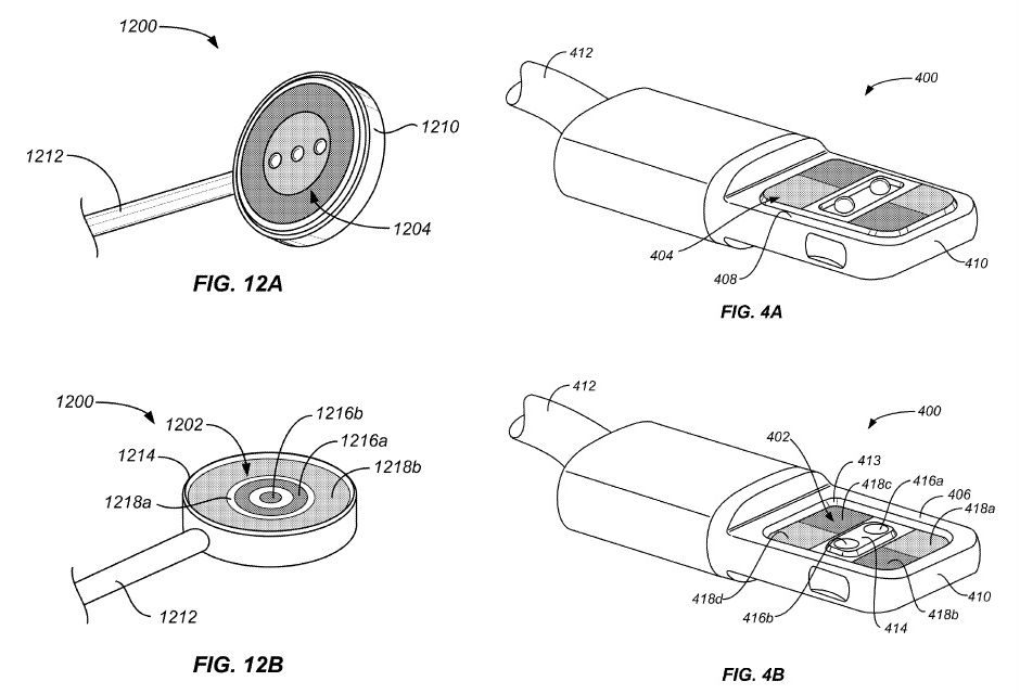 Apple magnetic connectors