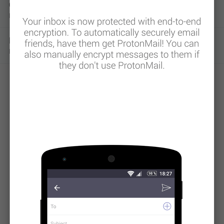 protonmail ios android launch
