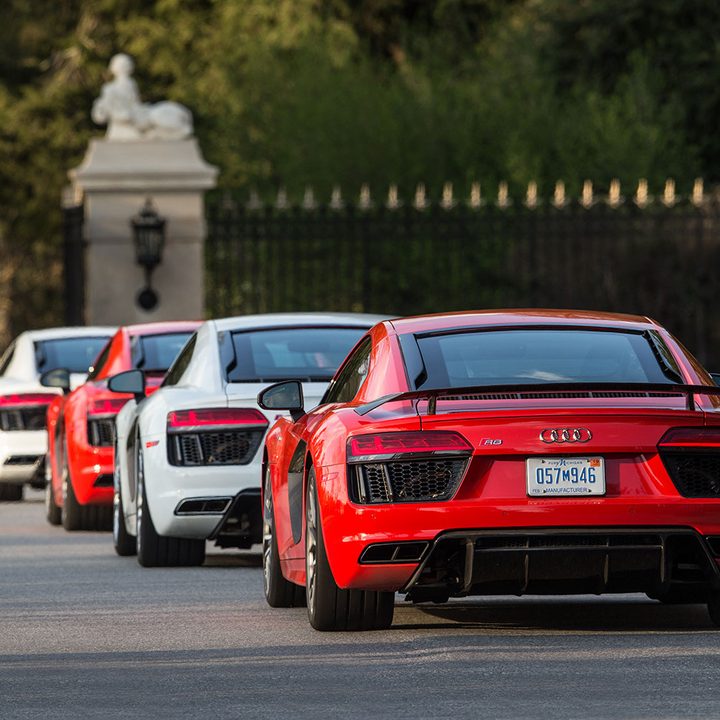 Audi R8 Road Trip Track Drive