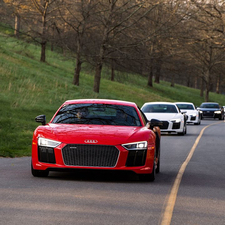 Audi R8 Road Trip Track Drive