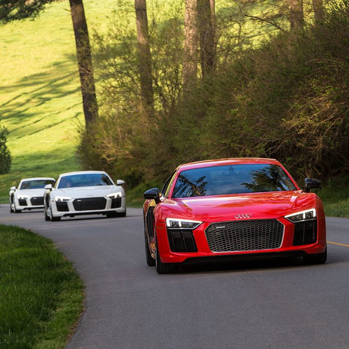 Audi R8 Road Trip Track Drive