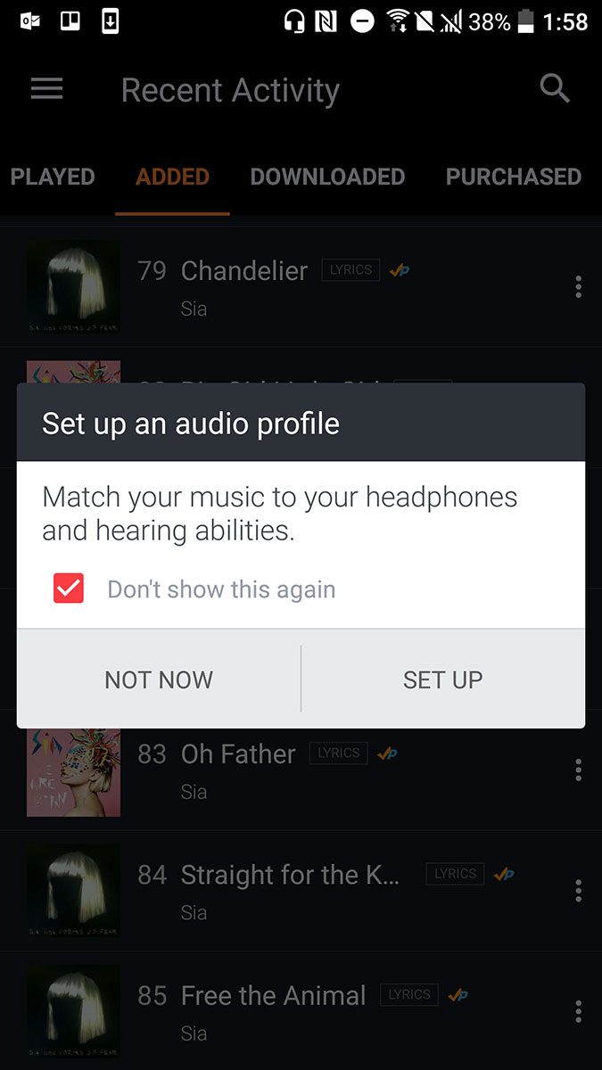 HTC 10 Screenshot