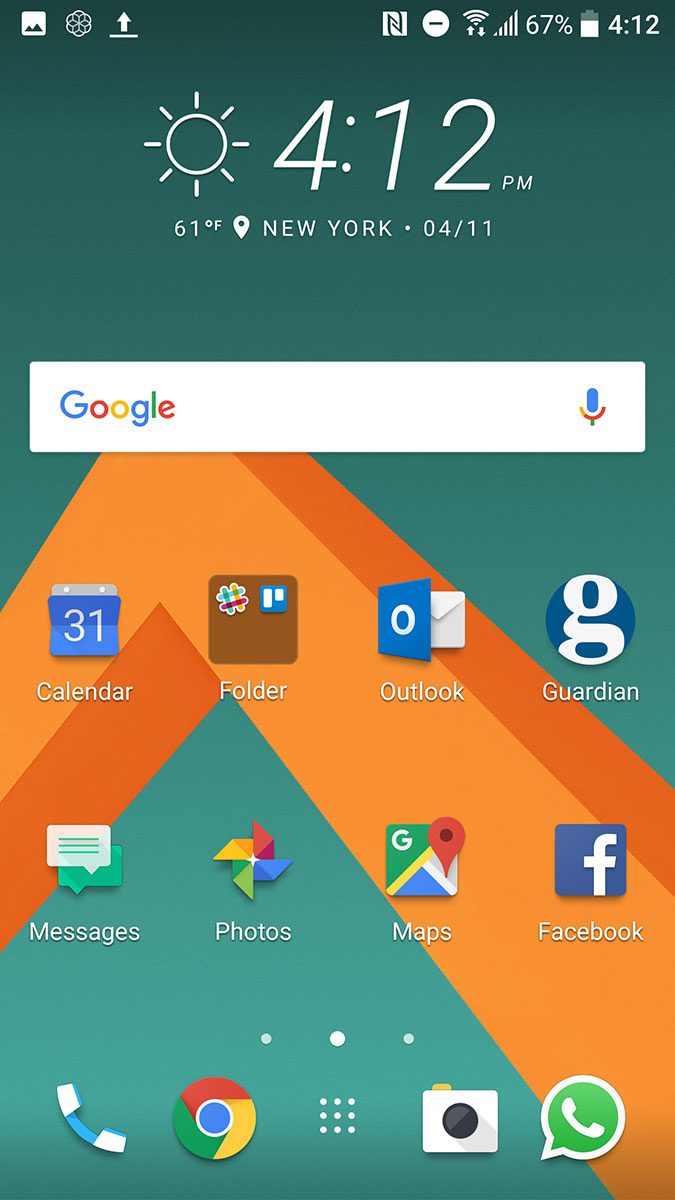 HTC 10 Screenshot