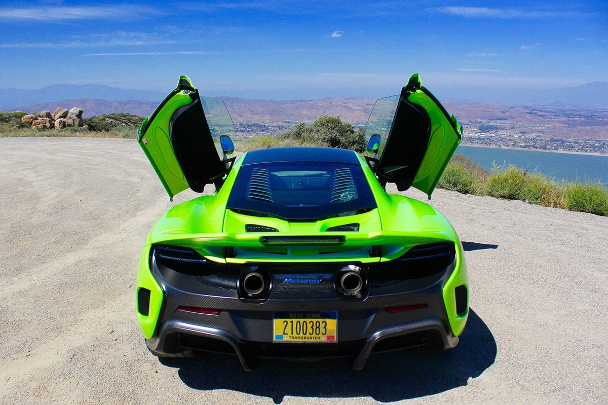 McLaren 675LT air-vent
