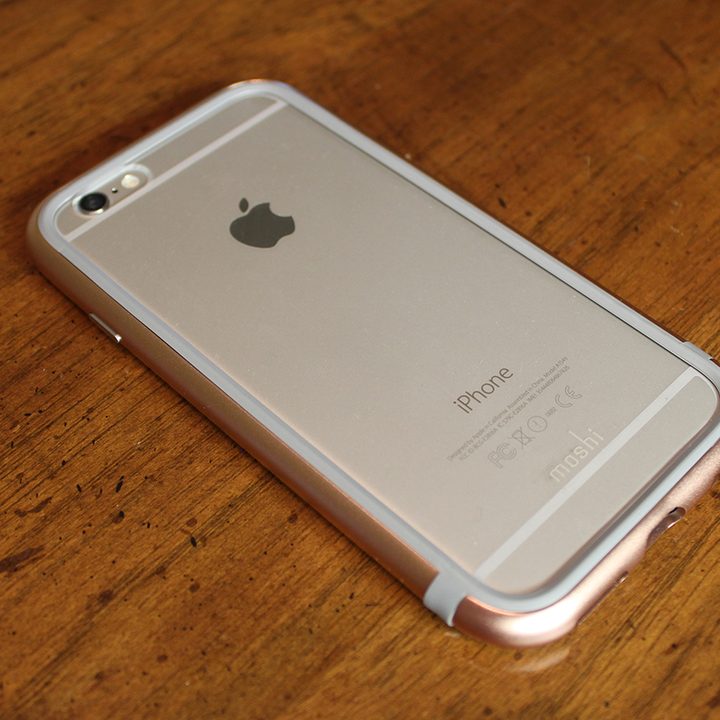 moshi iglaze luxe case review iphone 66s metal bumper 2