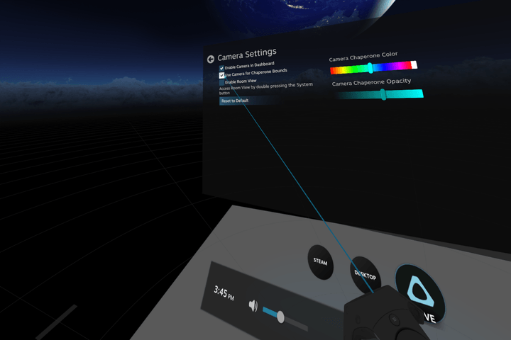 enable chaperone camera