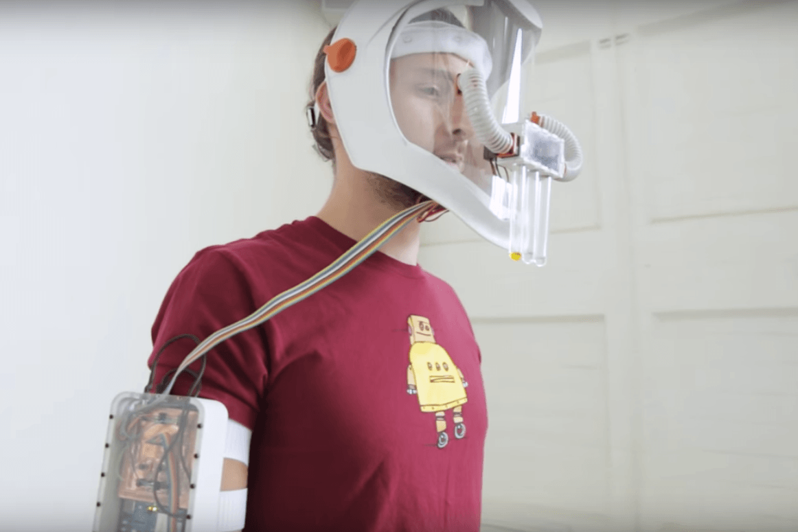 Synesthesia mask and armband system