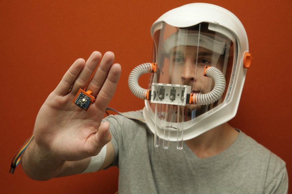 Howard synesthesia mask lets you smell color