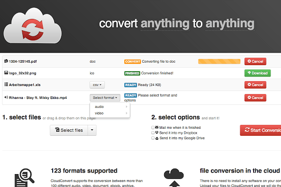Cloud Convert