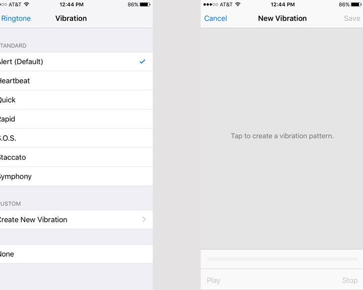Custom Vibrations