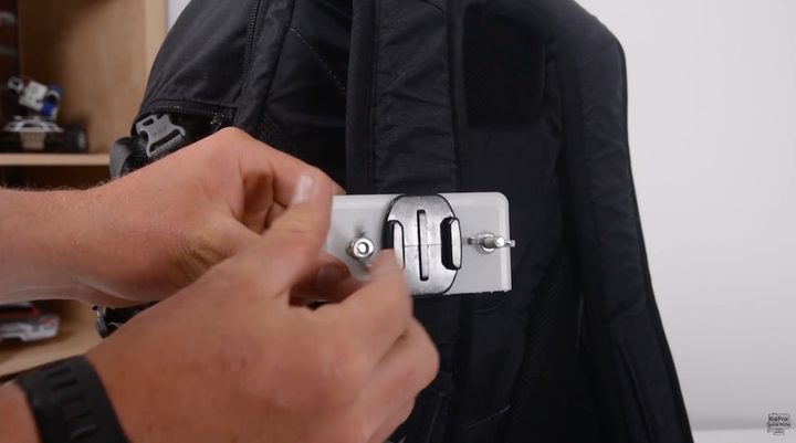 DIY GoPro Shoulder Strap Mount 3