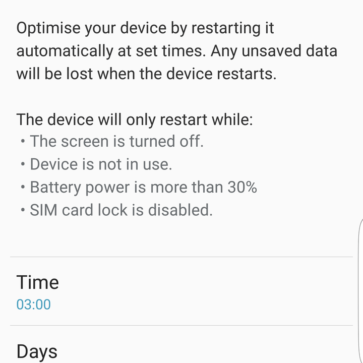 galaxy s7 edge tips and tricks auto restart