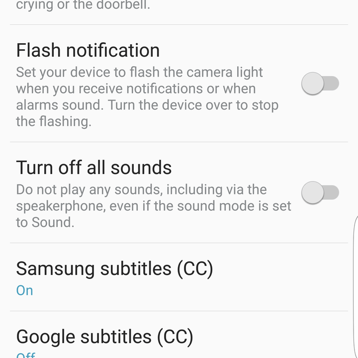 galaxy s7 edge tips and tricks hearing
