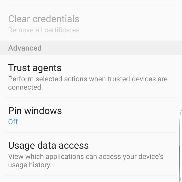 galaxy s7 edge tips and tricks other security