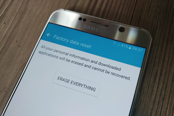 Factory Reset Android